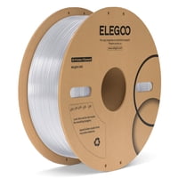 Filamento Para Impresora 3D Elegoo Pc De 1,75 Mm, Transparente, 1 Kg
