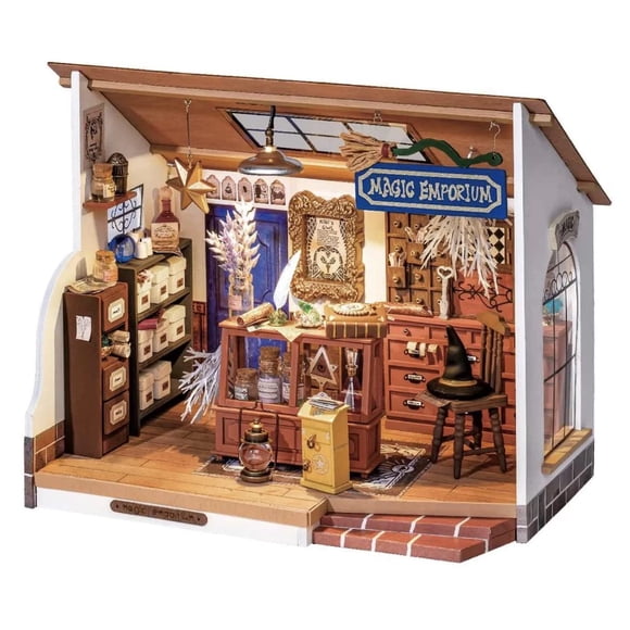 Rompecabezas 3D de madera Robotime Rolife DG155 Kiki’s Magic Emporium
