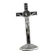 thumbnail image 1 of Estatuilla de crucifijo Crucifijo Cruz Jesús Crucifixión para oraciones Aleación desmontable Cruz religiosa Altar para decoración cristiana Decoración Estilo B, 1 of 5