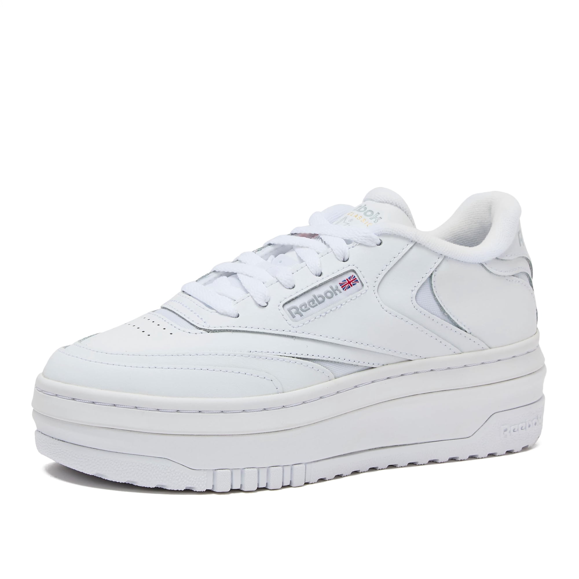Zapatillas Reebok Club C Extra Platform Para Mujer Blancas, Talla 5-11