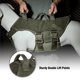 thumbnail image 2 of Arnés táctico para perro PETAC GEAR L Militar con sistema Molle, talla RG, 2 of 6