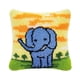 thumbnail image 5 of Juego De Agujas De Lengüeta DIY, Fundas De Almohada Artesanales Para Bordado, Alfombra, Elefante, 5 of 5
