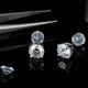 thumbnail image 5 of Pendientes TOPFOOK 6,5 mm Moissanita en Plata de Ley 925, 5 of 6