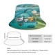 thumbnail image 2 of Sombrero Bucket Desmarcar Octonautas Adulto, 2 of 6