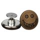 thumbnail image 2 of 3 Botones Desmontables De Mezclilla Extraíbles Para Reducir El Tama?o De La Cintura Para Ropa De Vaquero Cara De Sonrisa De Bronce, 2 of 5