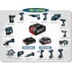 thumbnail image 3 of Nuevo GSR BAT618 BAT610 para Bos*ch Professional 18V 6.0AH Li-ion 2x Reemplazo de Batería con LED para Bos*ch Quick Charger 14.4V-18V, 3 of 10