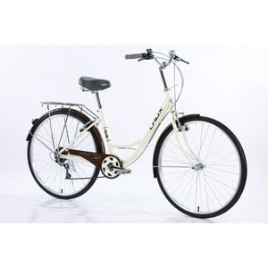 Laux - Bicicleta Aro 26"" Lady Color White/Brown