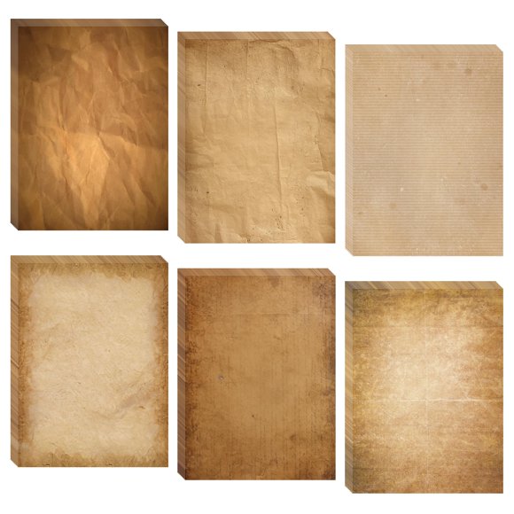 Papel LYMXsd 48 Hojas 21x28 cm Diseño Vintage
