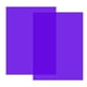 thumbnail image 2 of 2 Hojas De Plástico Translúcido De PVC Hechas A Mano A4 Para Estudio Fotográfico De Faros Infantiles, Color Morado, 2 of 5