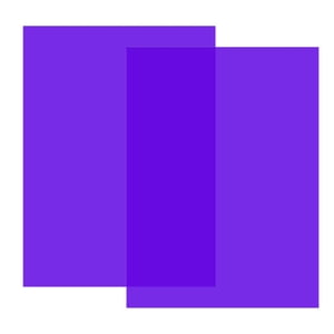 Magideal - 2 Filtros De Luz De Gel De Corrección De Lámina Translúcida De Pvc, Superposiciones De Colores Hechas A Mano A4 Para Lámpara, Proyecto De Exhibición Púrpura