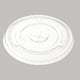 thumbnail image 1 of Tapa plana PET c/ perforacion para Vaso 16 oz (100 Unidades), 1 of 1