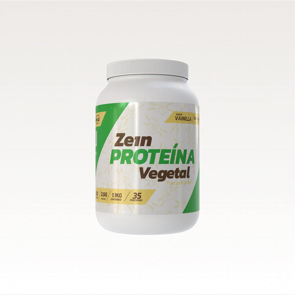 Zein - Proteina Vegetal 1 1Kg 35 Porciones Vainilla