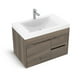 thumbnail image 1 of Mueble Organizador A Muro St Joseph + Lavatorio (Roble Café / Grisaceo Rohoi, 1 of 2
