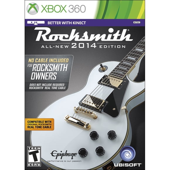 Videojuego Ubisoft Rocksmith Edición 2014 - No incluye cable