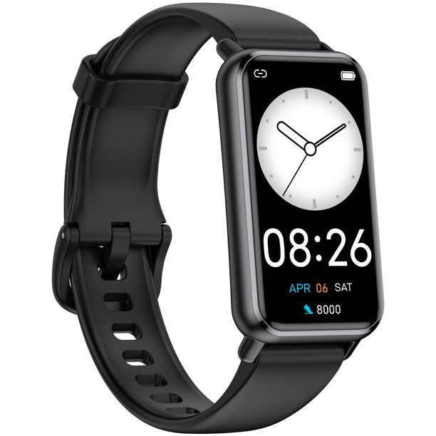 Podómetro Kaloc Smart Watch, 14 días de duración de la batería, 50 m, resistente al agua