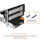 thumbnail image 4 of Tarjeta adaptadora ICY DOCK Dual Bay 2X M.2 NVMe SSD a PCIe 4.0 x8, 4 of 9