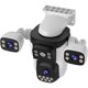 thumbnail image 1 of Camara Seguridad Eversecu Triple Lente WiFi PTZ 2K 360a Exterior, 1 of 3