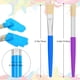 thumbnail image 2 of Pinceles de pintura REGUICORP Kids de cerdas redondas y planas, 20 unidades, 2 of 7