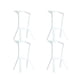 thumbnail image 1 of Set 4 Pisos Taburete de Bar 75 cm William Blanco, 1 of 3
