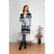 thumbnail image 2 of Sweater Largo Tapado Tipo Cardigan Mujer Abrigo Etnico Tendencia 7011, 2 of 3