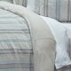 thumbnail image 4 of Sham Rizzy Home BT4229, tamaño king, 50 x 90 cm, gris, azul y neutro, 4 of 9
