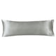thumbnail image 4 of Funda De Almohada De Cuerpo Satinado Sin Cremallera 20x54 Pulgadas Para La Piel Del Dormitorio Relajante Gris Claro, 4 of 5