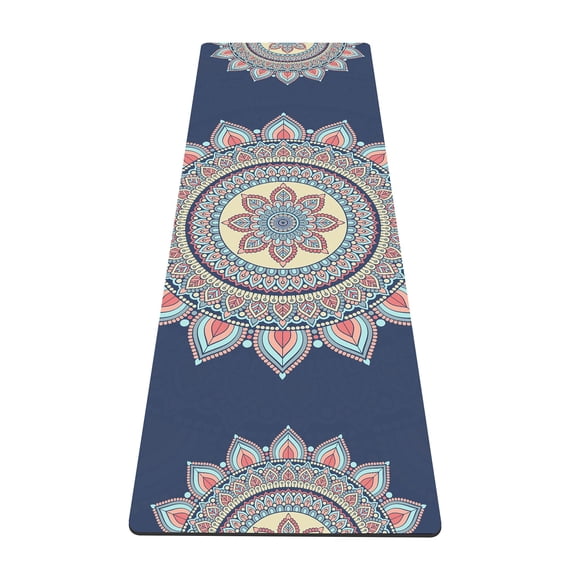 Esterilla de yoga con estampado nuveti, extragruesa, de TPE, antideslizante, 6 mm