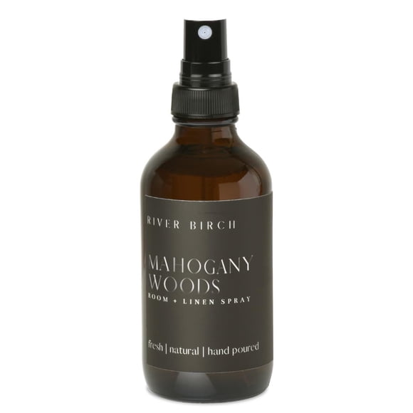 Aerosol para ropa de cama y habitación, abedul, madera de caoba, 120 ml
