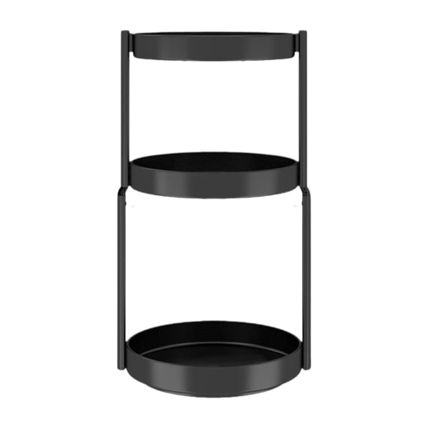 Organizador De Cosméticos Con Estante De Especias Con Rotación De 360 Grados Para Almacenar Especias, Despensa, Oficina, Tres Capas, 30cm