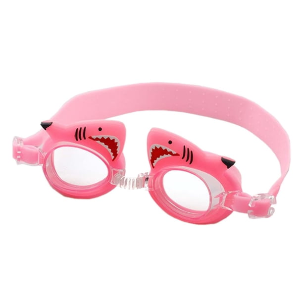 Gafas de natación para niñas, gafas de dibujos animados, prácticas, antivaho, gafas de natación de silicona suave, gafas de natación para niños, niñas