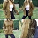 thumbnail image 2 of Chaqueta Gabardina Mujer Forro Piel Colores 890, 2 of 6