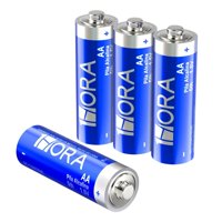 1Hora - Baterías Alcalina Aa 1.5V Pack De 4 Pilas