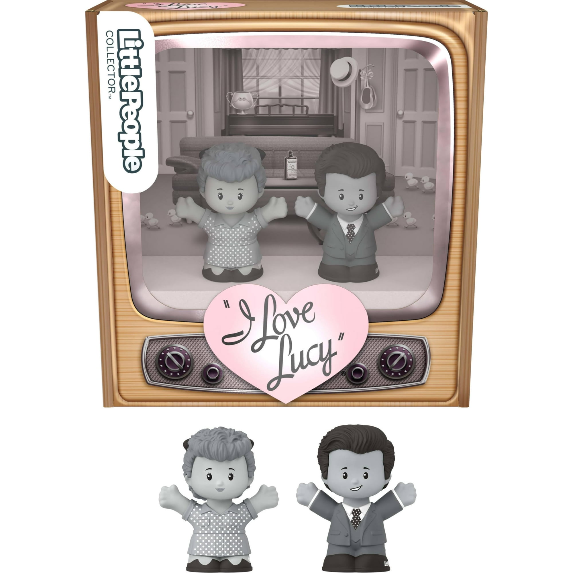 Fisher Price - Set De Figuras Fisher-price Little People I Love Lucy & Ricky