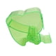 thumbnail image 2 of Contenedor dispensador de rollos de algodón, práctica caja de rollos de algodón transparente a prueba de polvo, portarrollos de algodón, hogar , Verde, 2 of 5