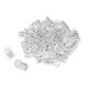 thumbnail image 1 of 100 Unids Corazón Metal Cuff Extensiones de Cabello Decoraciones Dreadlocks Beads Silver, 1 of 5