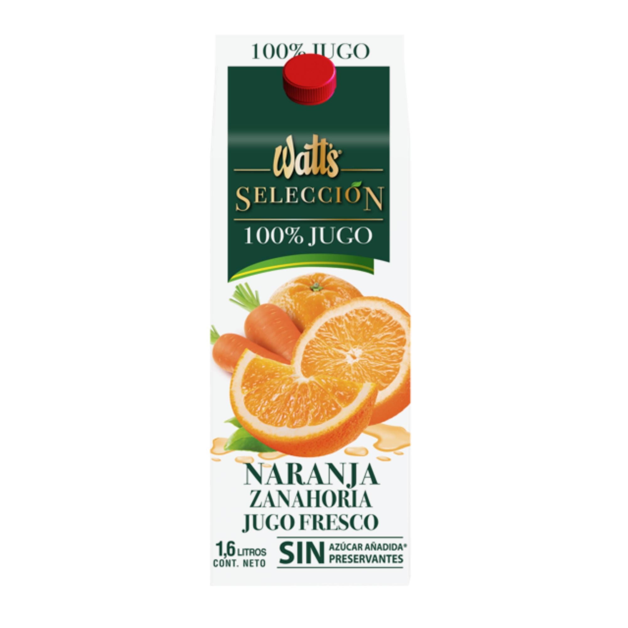 Jugo Naranja Zanahoria 1.6 L Watts