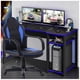 thumbnail image 2 of Silla Gamer Racer Ergonómica Escritorio Azul 63x56x97 cm, 2 of 6