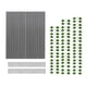 thumbnail image 3 of Neumáticos de Jardín para Camas Elevadas, Neumáticos de Soporte para Invernaderos, Neumáticos para Túneles de Cultivo, Neumáticos para Cubiertas de Tú 60 piezas, 3 of 5