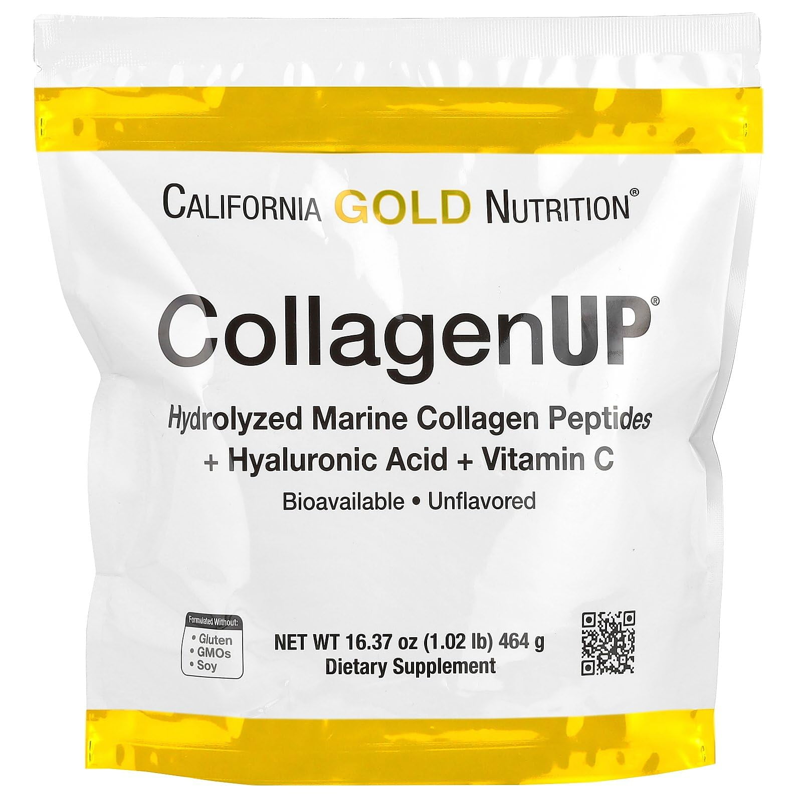 Suplemento California Gold Nutrition CollagenUp 464 g | Lider