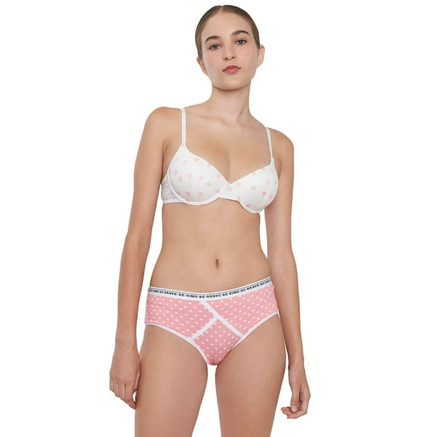 Calzón Mujer BoyShort Cotton Print Coral Corona