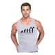 thumbnail image 1 of Polera Evolution Gym Musculosa Tank Gym Pesas Crossfit Talla S Gris Hombre, 1 of 3
