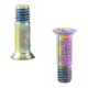 thumbnail image 1 of 1 par de bicicleta desviador trasero guía tornillos tornillos accesorios para bicicletas m5 rainbow, 1 of 5