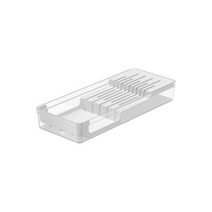 Ou - Organizador De Cuchillo Clear Blanco