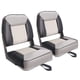 thumbnail image 1 of Asiento para Bote XGEAR Deluxe Respaldo Bajo Plegable Paquete de 2, 1 of 7