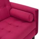 thumbnail image 3 of Living Retro Sofa 3 Cuerpos + 2 Sofá 1 Cuerpo Felpa Burdeo, 3 of 6