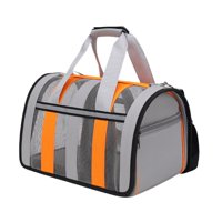 Magideal - Portador De Mascotas, Portador De Viaje Para Mascotas Softsided, Portátil De Viaje Para Mascotas Para Perros Pequeños, Animales Pequeños, Transpirable L