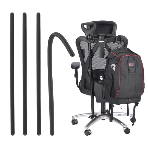Soporte para bastones, flexible y con fijación para andador y silla de ruedas, paquete de 4