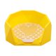thumbnail image 3 of Bandeja De Entrenamiento De Malla Para Inodoro, Caja De Arena Para Perros, Almohadillas De Tren Para Orinal De Interior, Color Amarillo, 3 of 5