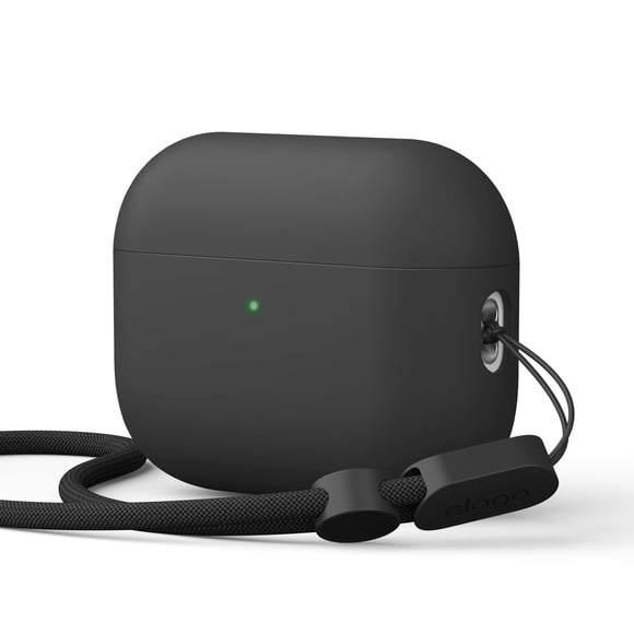Funda elago Liquid Hybrid negra para AirPods Pro 3