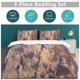 thumbnail image 5 of Attack On Titan Quilt Set Thicken Soft 3 Pieces Bedding Set All Season Duvet Cove with 2 Pillowcases for Adult Women Girls Teens Home Room Decor, 5 of 5